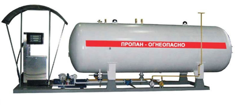 Автомобильная газозаправочная станция АГЗС