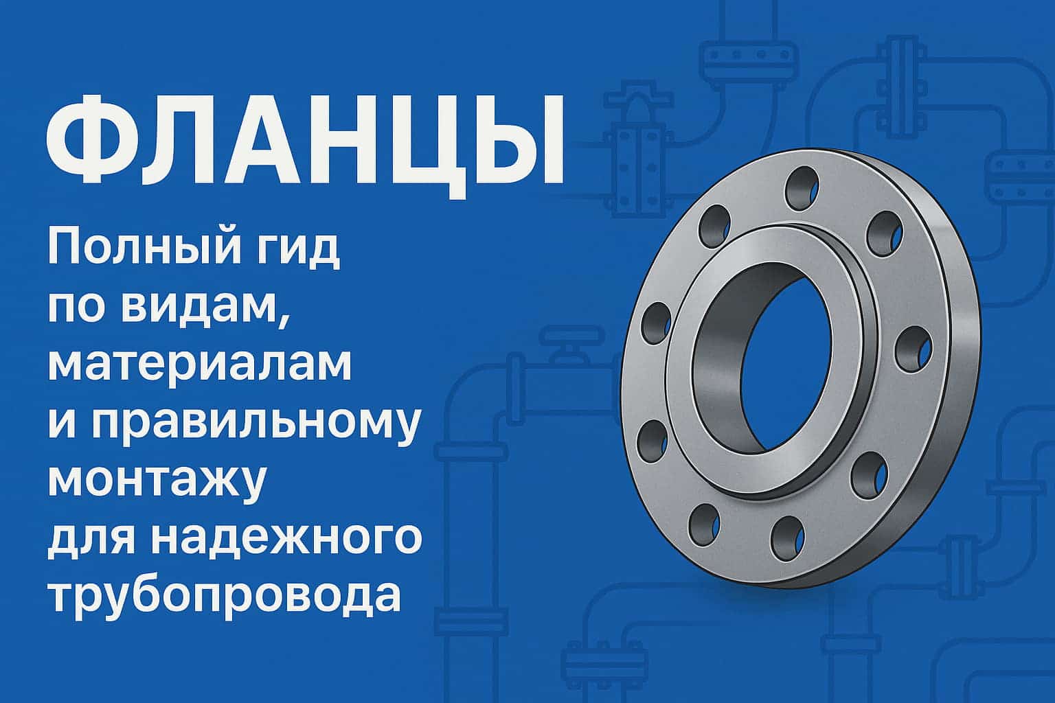 Фланцы: Полный гид по видам, материалам и правильному монтажу для надежного трубопровода
